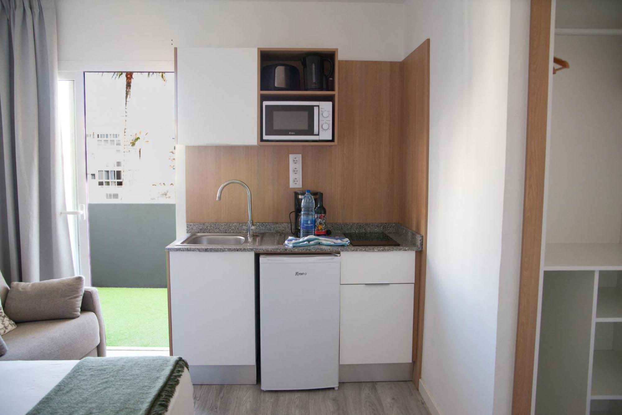 Studio Apartment Balcony