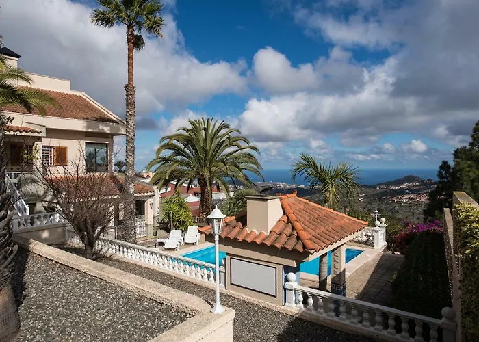 Villa Teresita High Views With Private Pool Santa Brígida